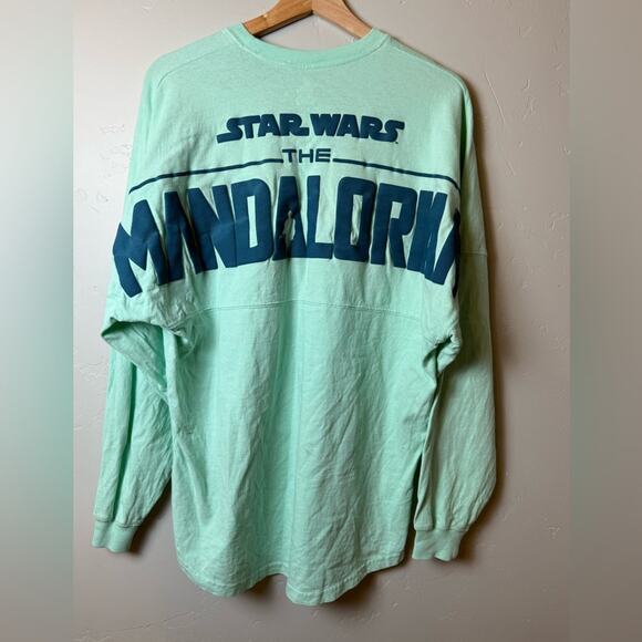 Disneyland Star Wars Baby Yoda Mandalorian Spirit Jersey Small - Picture 3 of 7